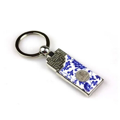 青花瓷钥匙扣促销礼品