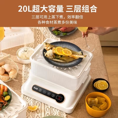 志高电蒸锅多功能家用 蒸笼   109 元     领天猫优惠券500元