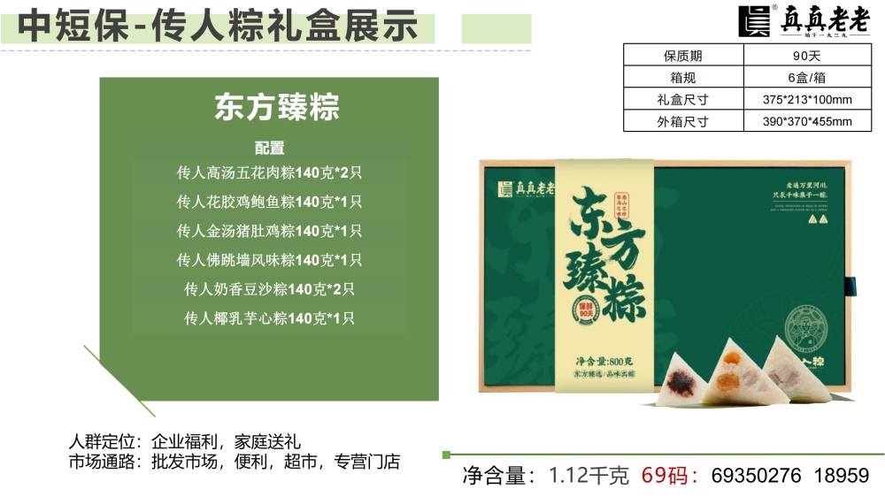 真真老老端午节礼品礼盒  粽子礼盒 端午节礼品  端午节礼品送什么好  员工福利礼品推荐