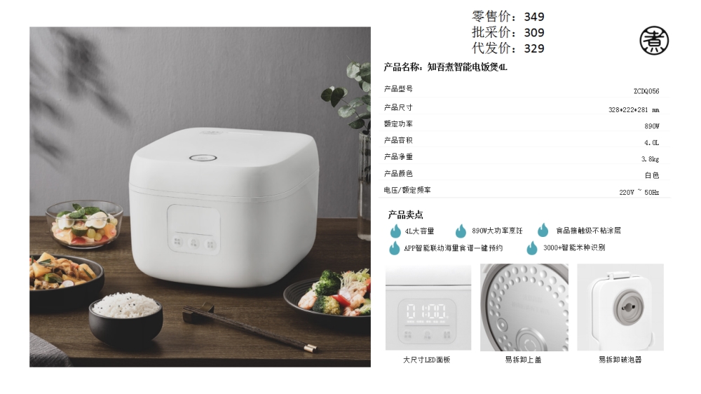 知吾煮锅具 纯米科技品牌  企业采购 一件代发   活动礼品、活动物料推荐