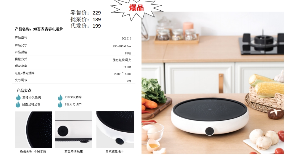 知吾煮锅具 纯米科技品牌  企业采购 一件代发   活动礼品、活动物料推荐