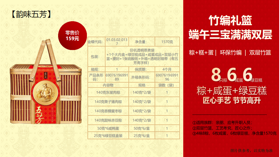 五芳斋粽子礼盒  粽子礼盒  端午节礼品  端午节礼盒  企业采购，节日礼品推荐