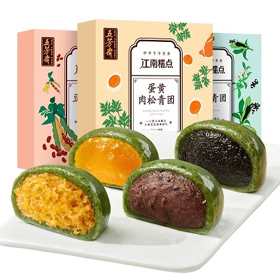 五芳斋豆沙青团糯米糍      9.92 元      9块9包邮推荐，特价好货