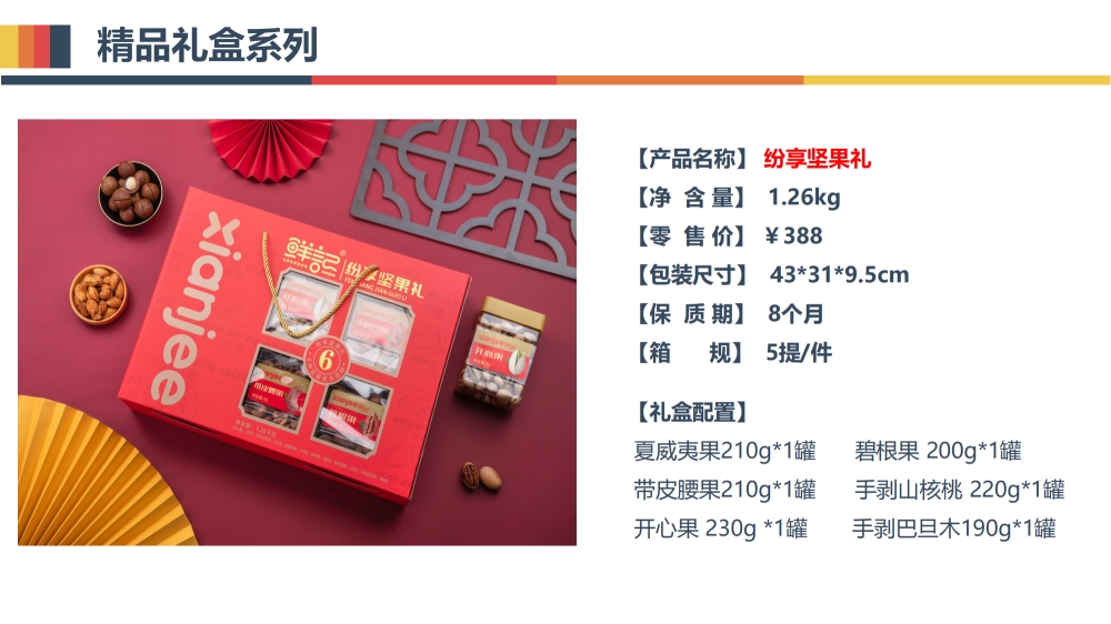 干果坚果礼盒 坚果礼品礼盒 果干礼盒 每日坚果  可集采/定制/代工，员工福利，福利礼品推荐
