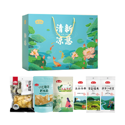 员工福利礼品,清凉专题夏季礼盒,夏季防暑降温礼盒,燕之坊夏季热销,夏天送礼送什么,夏季送清凉礼品