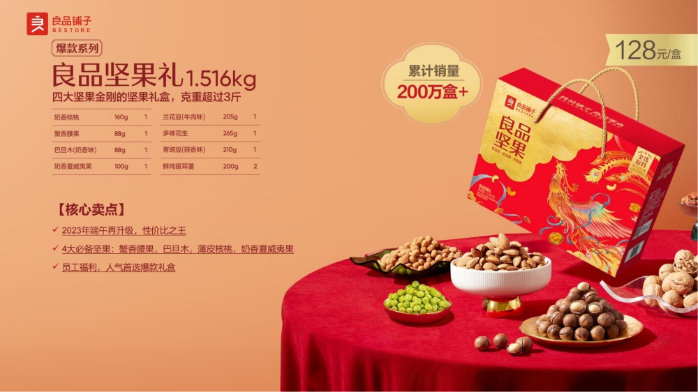 良品铺子零食礼，中秋节日员工福利礼品推荐