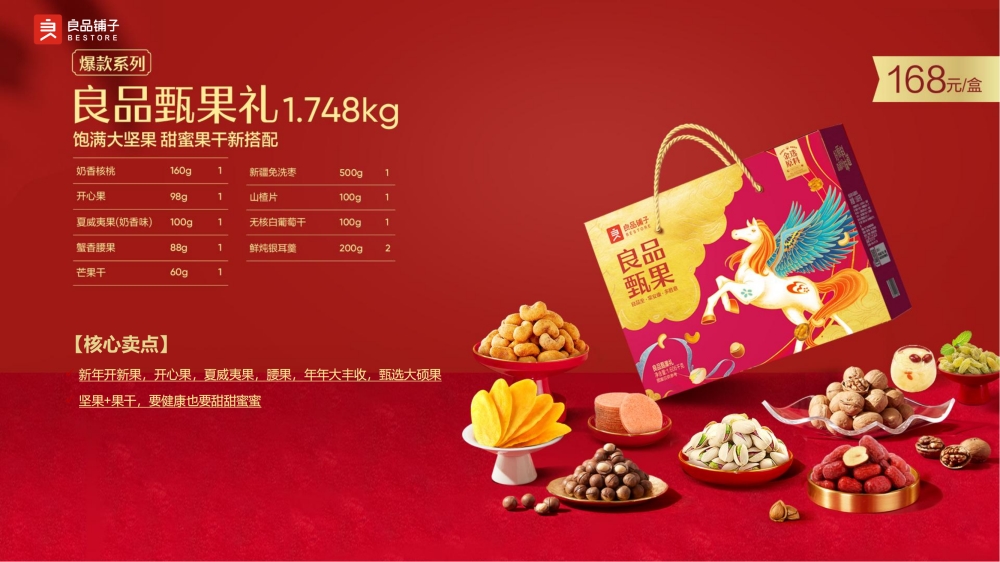 良品铺子零食礼，中秋节日员工福利礼品推荐