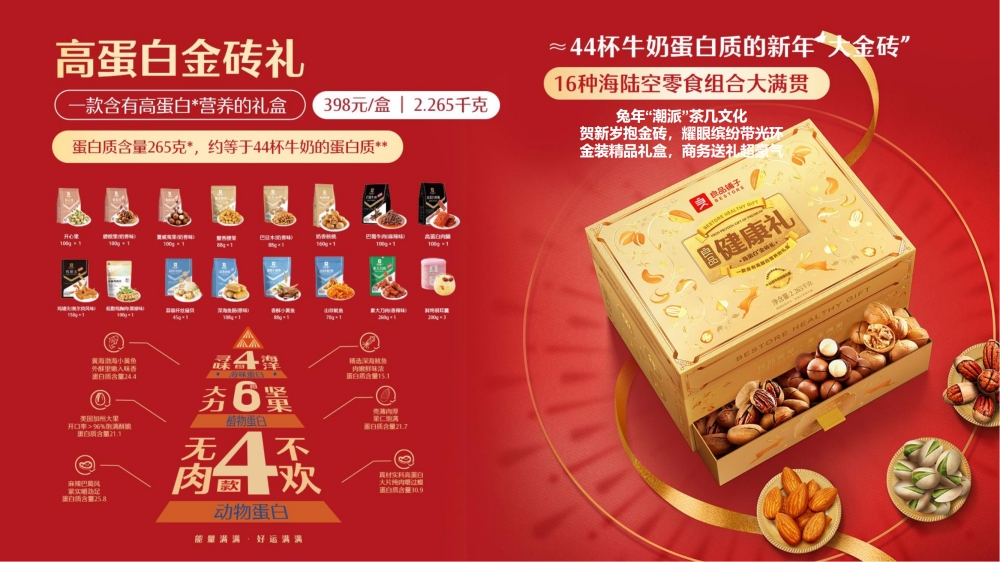 良品铺子零食礼，中秋节日员工福利礼品推荐