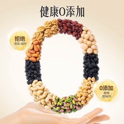 企业员工福利礼品，坚果礼盒礼物【三只松鼠_每日坚果750g/30包】，52.8 元