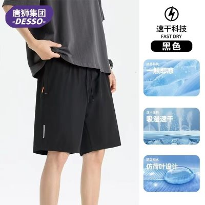 夏季男生礼品，DESSO新款夏季男士短裤五分裤短裤，14.90 元！
