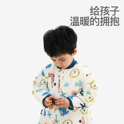 婴儿睡袋秋冬夹棉宝宝加厚防踢，幼儿礼品，39.9！