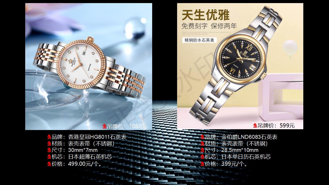 手表腕表礼品定制，周年庆活动礼品推荐