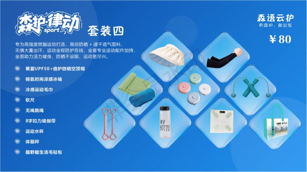 全方位防晒套装礼品，活动礼品推荐！