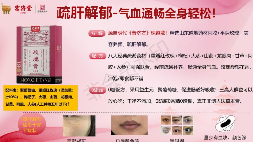 宏济堂膏方系列，传承组方药食同源、草本膏方礼品