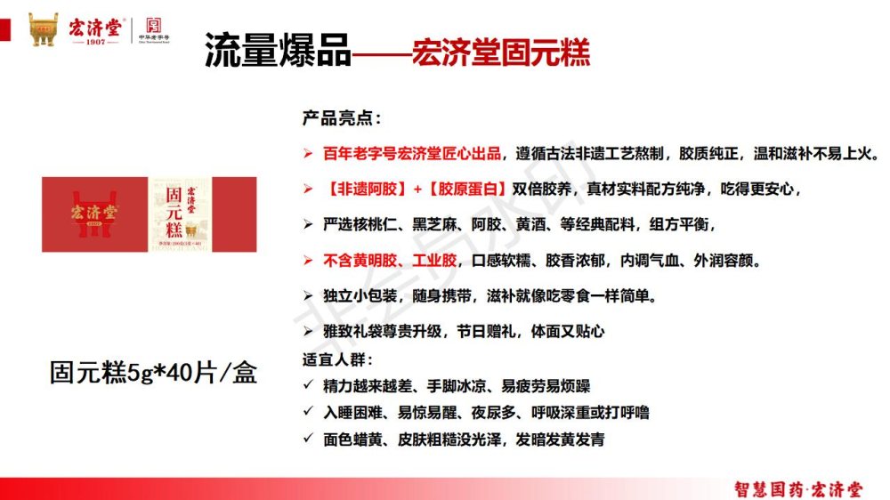 宏济堂金牌阿胶+系列商务礼品