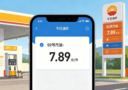 今日油价92号汽油价格查询