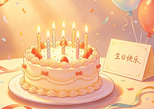 生日祝福语，生日快乐祝福语