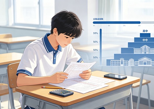 初三考多少分能上高中？
