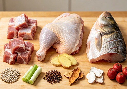 各种肉类去腥方法，通用去腥及不同肉类专项处理，及常用去腥调料与搭配
